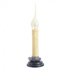 Country Candle Lamp - Electric - Silicone Flicker Bulb - 5 Inches